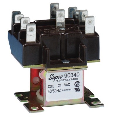 Supco - Fan Relay 24V DPDT Switching